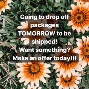 Package drop off day!!!